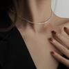 Spring broken necklace female Korean collarbone chain light luxury niche design
