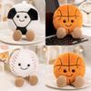 Entzückende Plüschtier-Sportpuppen für Fußball, Basketball, Baseball und Tennislustige Geschenke