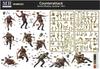 Master Box 1/35 Scale Soviet Infantry Assault Scene, 1941, 12-Pose Multi-Purpose, 6-Piece Plastic Model Kit, MB35063