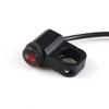 12V Waterproof Motorcycle 7/8" 22mm Handlebar Switches Motorbike ATV Headlight Hazard Brake Fog Lights ON-OFF-ON Switch
