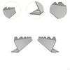 Skewers Rack Set BBQ Barbecue Sticks Flat Metal Reusable Kebab Stick for