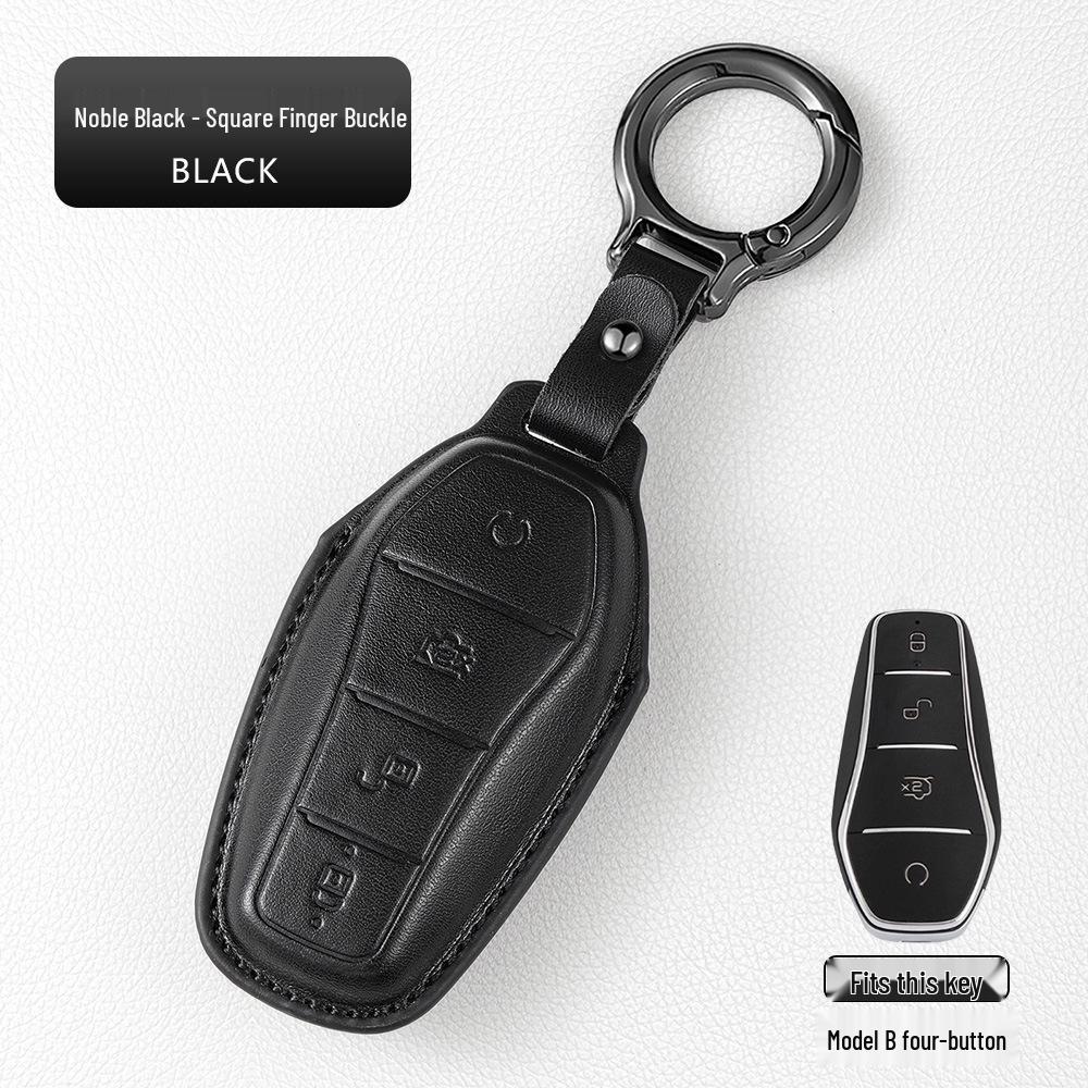 BYD Key Case for Han, Qin Plus DMI, Song Pro, Tang L, Yuan Up, Destroyer 05, Seagull, Seal, 06, and Dolphin Models.