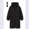 New Women's Down Jacket, Couple Outdoor Cold-proof Clothing, Men's and Women's Long Knee-length Thickened Loose School Uniform