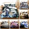 Comforter 3D Printed Fantasy Witch Dragon Alien World Bedding Set Bedroom Soft Modern S Comefortable Quilt