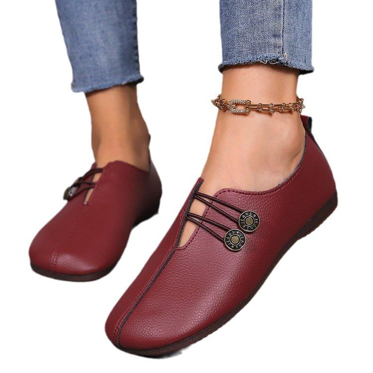 Casual Large Size Casual Autumn New Women's Comfortable Soft-soled Single Shoes