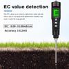 0.00-10.00 MS/cm -30°C-80.0°C LCD EC TEMP 2 In 1 Soil Tester Soil Detector Analyzer for Potted Plants Flower Gardening Farming