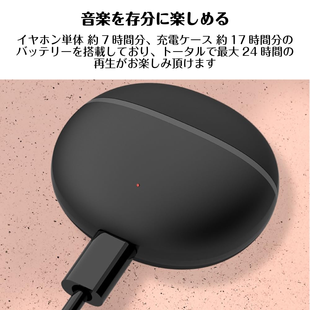 Creative Zen Air DOT Lightweight True Wireless Earphones with 13mm Neodymium Up to 24 Hours of IPX4 Water Drivers, Playtime, Resistant, HS-ZNARDT-BK