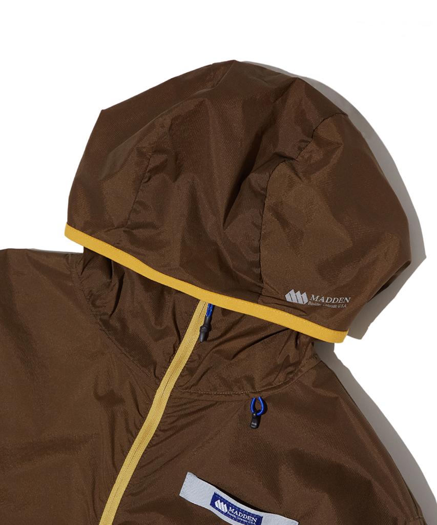 Madden Funny Run Nylon Jacket Brown