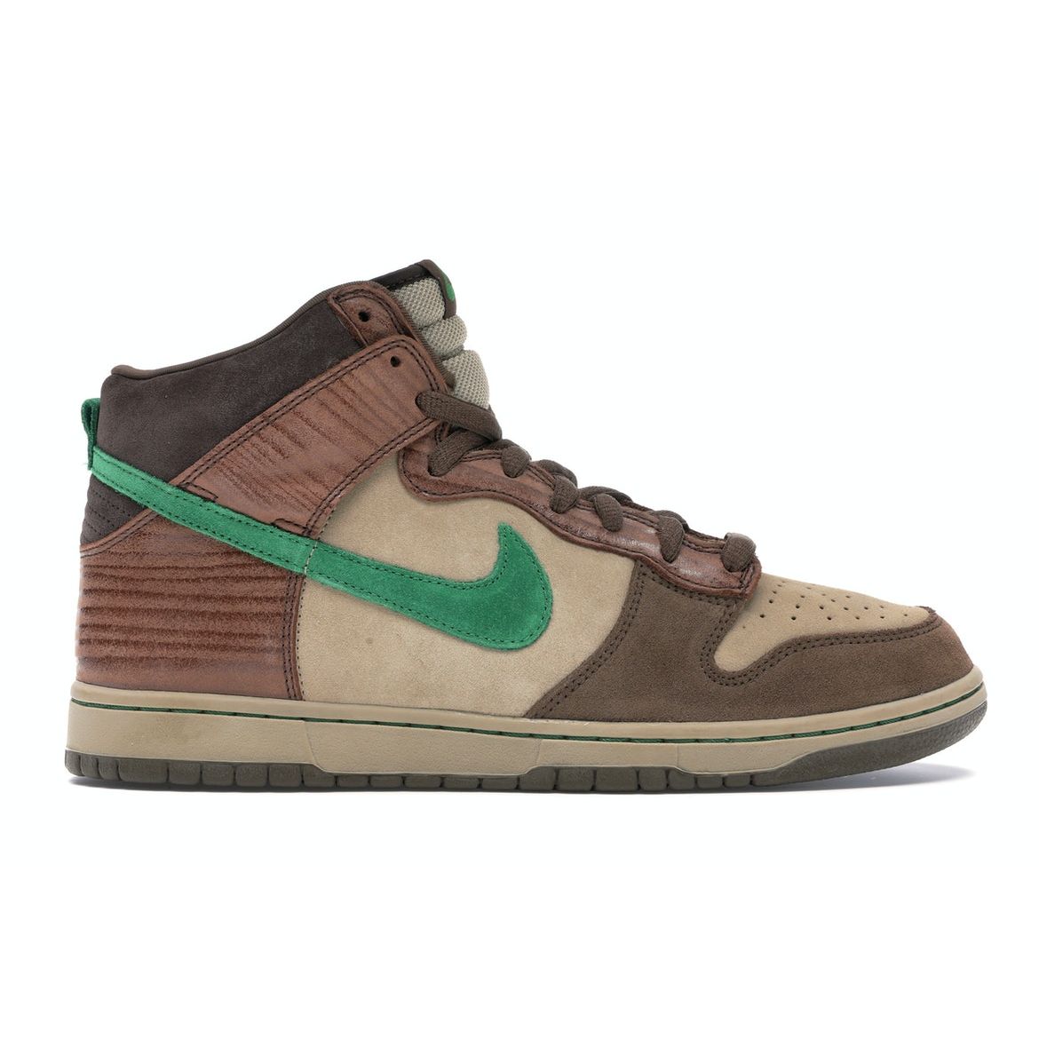 

Мужские кроссовки Nike Dunk High Premium SB Tweed Classic Green 313171-231