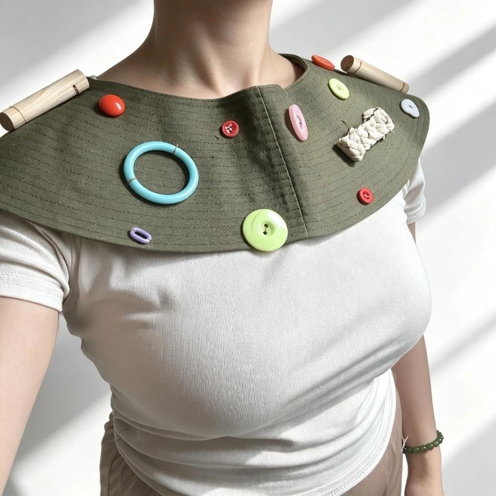 Anti-Scratch Bird Training Shawl Anti-Bite Fecal Protection Bird Training Shoulder Protector with Perch Toy Wear Resistant