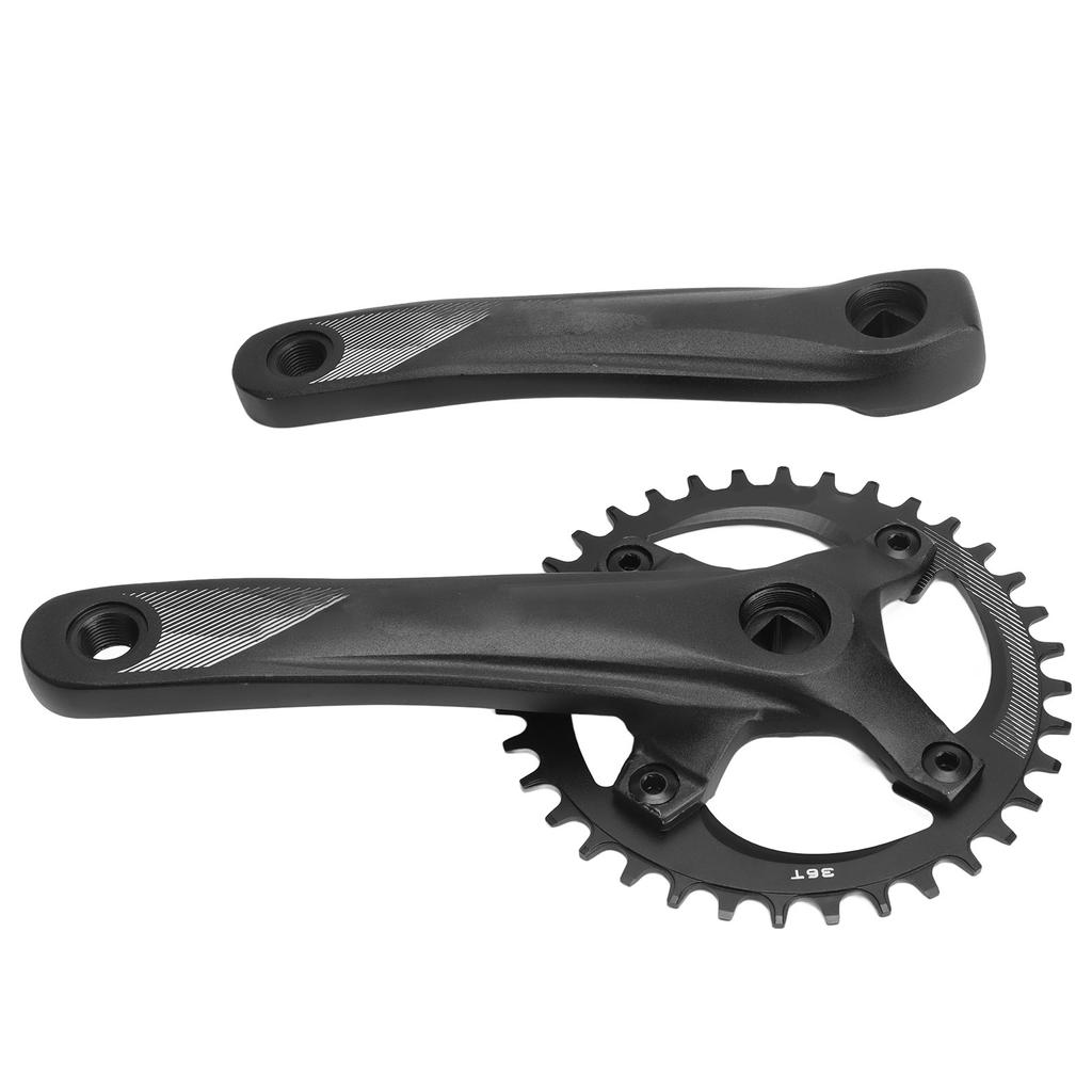 Angrenaj pentru bicicletă, aliaj de aluminiu, 36T, angrenaj 104BCD, cu orificiu pătrat, pentru 7?Muntele 12S