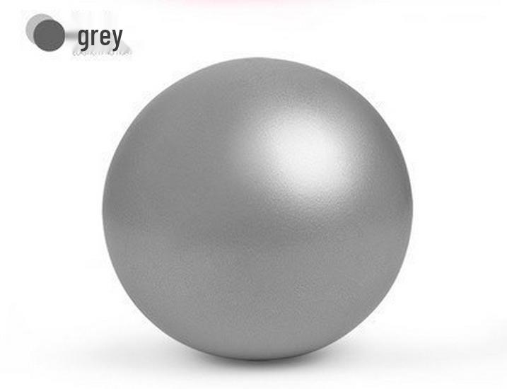 

Мяч для йоги из пшеничной соломы 25 см: Утолщенный, Взрывобезопасный Мяч для Пилатеса для Беременных и Фитнеса Тазового Дна. серый