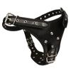 Big Fantasy Harness Triple Dildos Pegging Kit Red Black Strapon Strap Ons