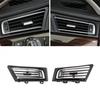 Car Front Left + Right AC Air Vent Outlet Grille Trim For BMW 7 F01 2009-2015
