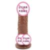 PVC Simulation Solid Dildo Female Dildo Jj Sex Toy Adult Masturbation Device Anal Plug