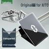Transparent Protective Card Key Case for AITO Wenjie M5/M7/M5EV with Secure Buckle for All Genders
