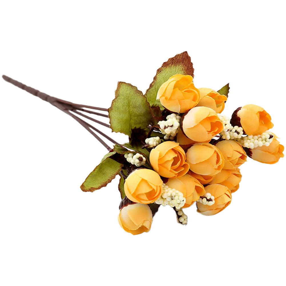 1 Stück 22 cm Künstliche Sternknospen Rosen Plastikblumen für Hochzeit Heimdekoration Heimdekorationszubehör