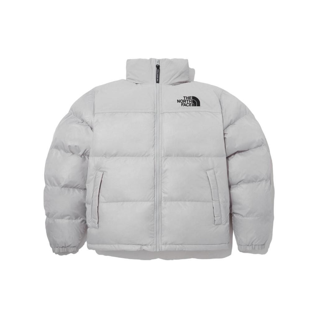 The North Face M'S Nuptse On Ball Jacket Light Gray Unisex Korea Version NJ3NP55C