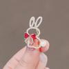 Elegant Cartoon Brooch: Women's High-End Cute Corsage Pin