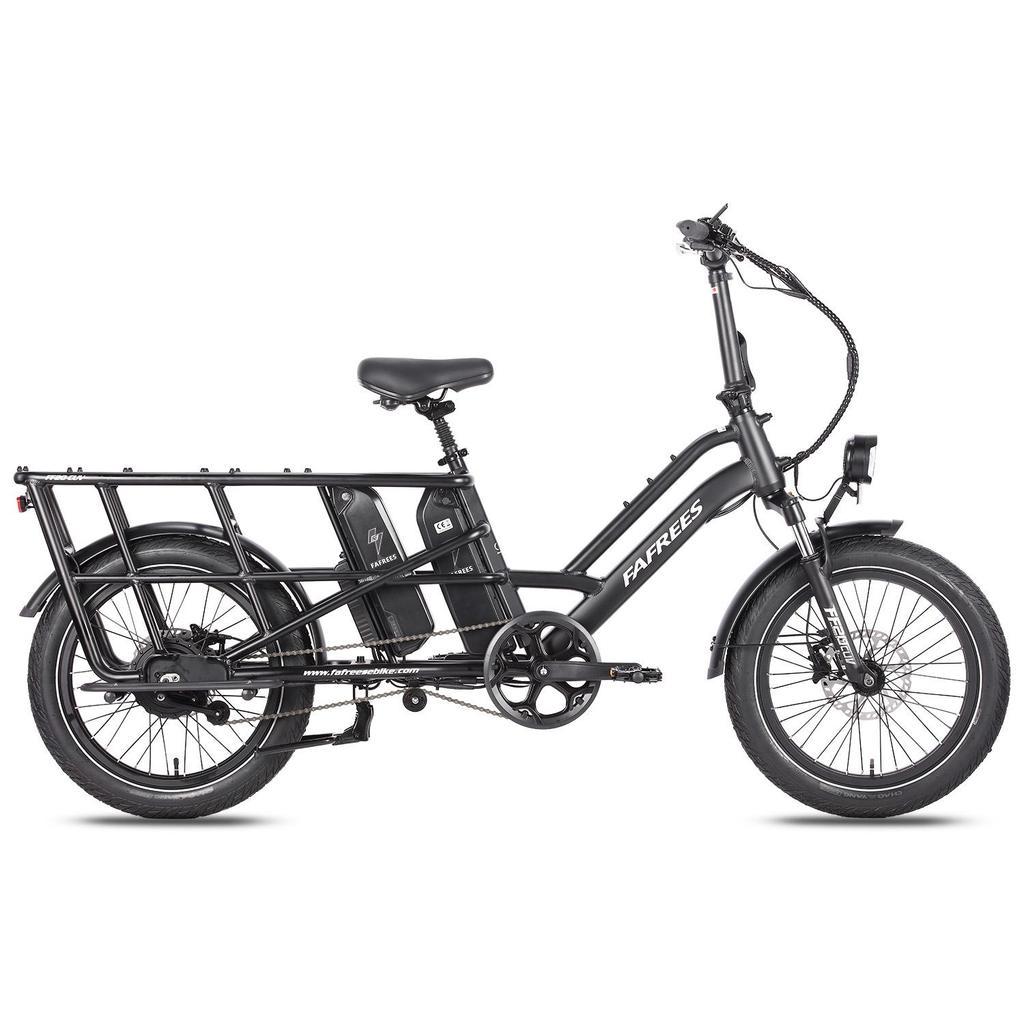 Fafrees FF20 CUV Longtail Electric Bike, 12 Ah X 2 Batteries, 250W
