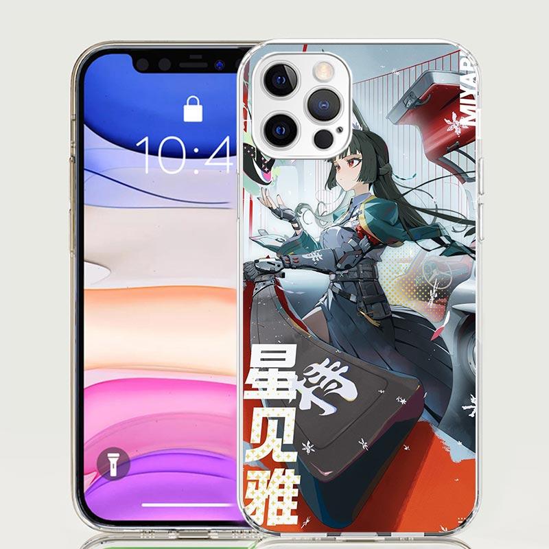 Zenless Zone Zero Hoshimi Miyabi Phone Case For iPhone 17 Air 16 15 Plus 11 14 Pro Max 13 Mini 12 7 8 + SE Pattern Art Customize