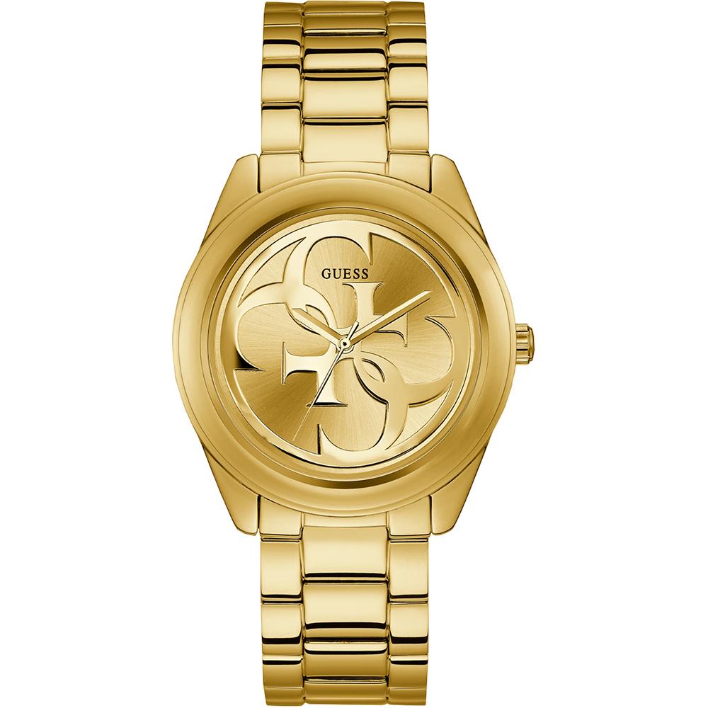 GUESS G Twist Gold Stainless Steel Ladies Quartz W1082L2 золотой