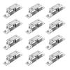 12Pcs Double Ball Tension Roller Catch Latch Cabinet Door Catch Zinc Alloy Closet Ball Tension Latch Easy to Install