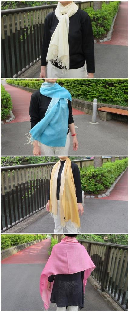 Silk and Wool Reversible Large Stole for Spring and Suitable for Formal Including Kimono and Other Traditional Japanese Perfect for and Other Special