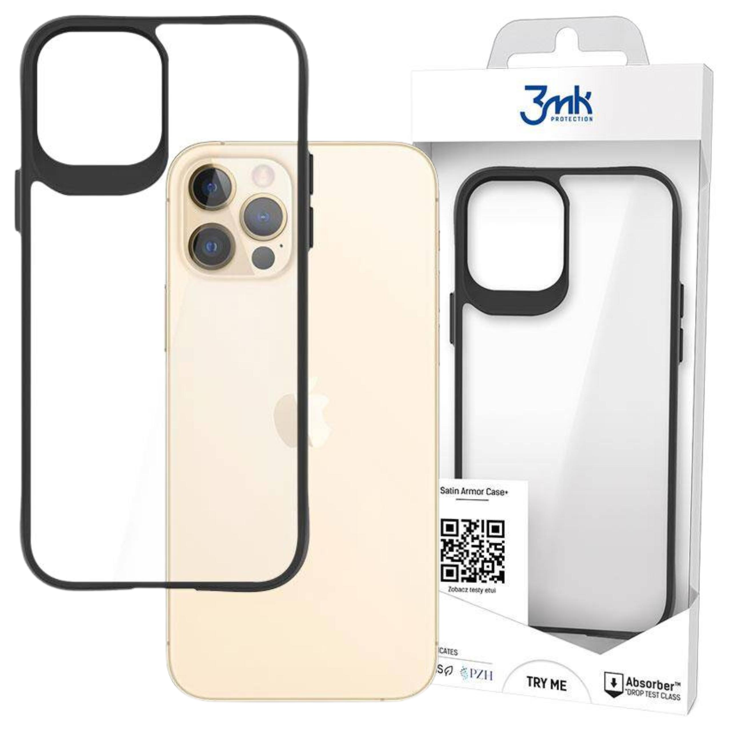 3Mk Weiß Smartphone-Hülle Apple Iphone 12 Pro Max - Satin Armor - Bild 3