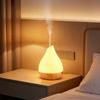 Silent Ultrasonic Wood Grain Aroma Diffuser & Humidifier for Moms & Babies