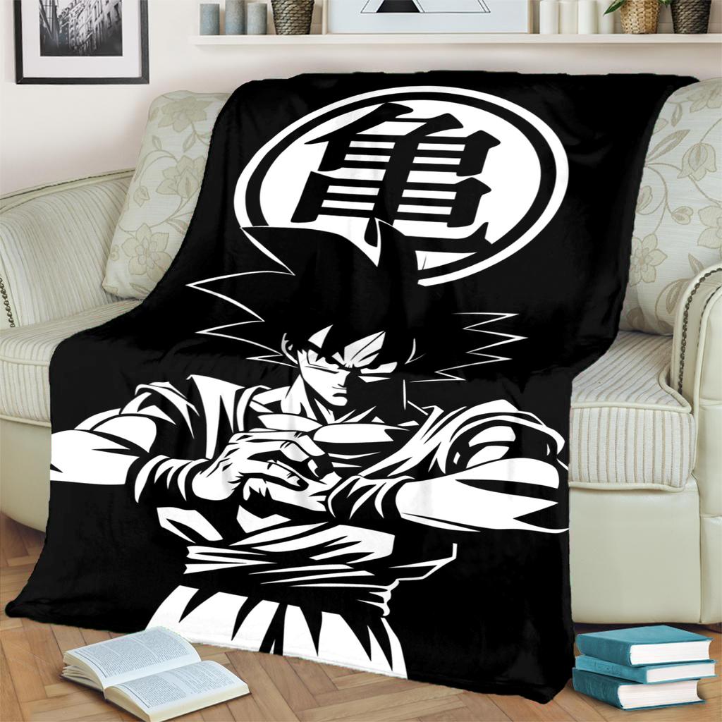 Dragon Ball! Warm Blanket Comfortable Flannel Print for Bedrooms, Sofas, Beds, Chairs, Picnics, Travel