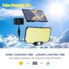 234LED Solar Security Lights Outdoor Motion Sensor 3 Modes Waterproof Split Solar Flood Wall Light for Garden Garage