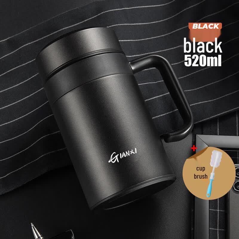 Yuluo 304 Stainless Steel Thermos Tea Mug with Handle