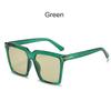 Ретро Квадратные Женские Мужские Классические Солнцезащитные Очки Оверсайз Пластиковая Рама Модный Дизайн Бренда Роскошные Солнцезащитные Очки Унисекс Очки UV400