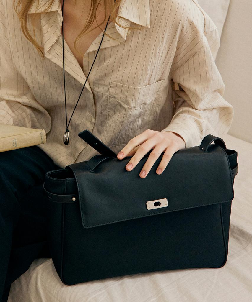 Ansouis Orr Satchel Bag Nylon Black