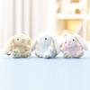 Animal Plush Bunny Pendant With Polyester Fiber Filling For Wedding Party Decor