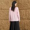 Sweet Basil Women's V-Neck Pullover Long Sleeve Knit Sweater Z1EA54166A