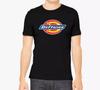 T-shirt Unisexe Deftones X Dickies, T-shirt Noir en Coton à Manches Courtes, Tailles S-5XL