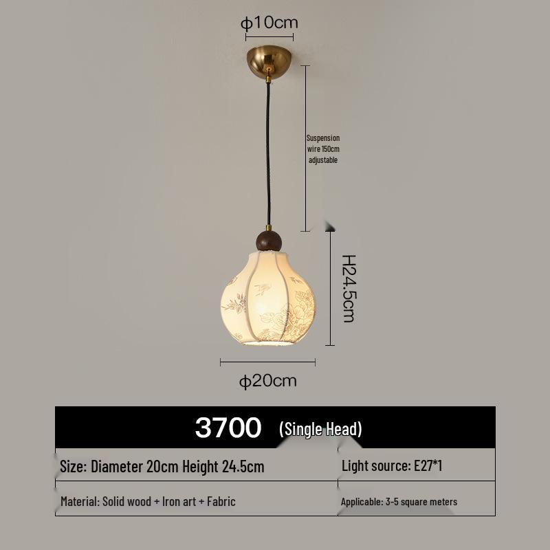 

Vintage French Style 3-Head Pendant Light for Restaurant, Bar, or Bedroom