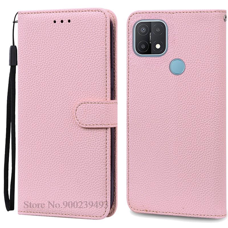 For OPPO A15 Case OPPO A15S Cover Silicone Wallet Flip Cover For OPPO A15 CPH2185 A15S CPH2179 Phone Case Leather Coque Fundas