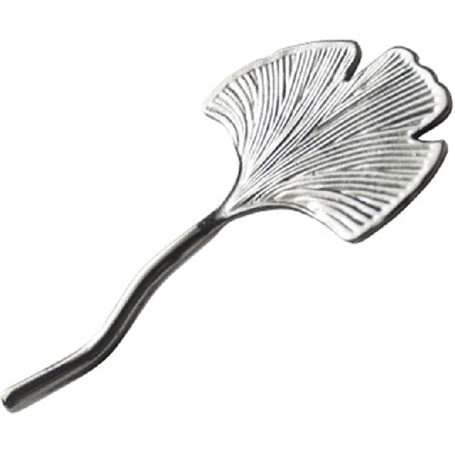 Stainless Steel Chopstick Holder Ginkgos Leaf Shaped Spoon Rest For Dining Table Cutlery Support Tableware Stand