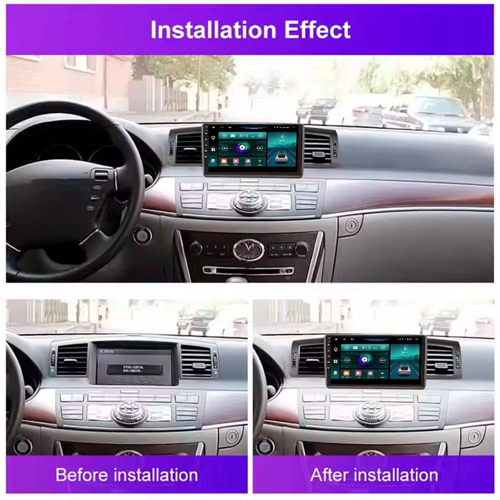 Car Video Player for INFINITI M35 07-09 GPS Navigation Built-in Dsp Carplay Autoradio Android Head Unit