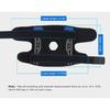 Hinged Adjustable Knee Support with Hinge Patella Gel Pad Side Stabilizers Professional Knee Brace patient knee