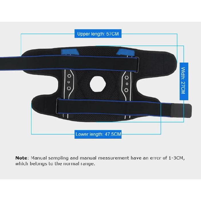 Hinged Adjustable Knee Support with Hinge Patella Gel Pad Side Stabilizers Professional Knee Brace Patient Knee