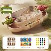 Children's Educational Pinball Shooter Game: Double Player Desktop Toy for Parent-Child Interaction