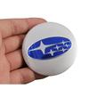 4 Stück 56mm Radnabenkappen Aufkleber für Subaru Forester Outback XV Impreza WRX BRZ Legacy Levorg STI etc. Legierung