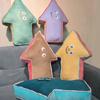 55CM Simulation Colour Expression Arrow Plush Pillow Creative Stuffed Toy Sign Soft Cushion Doll Kids Funny Gift Room Sofa Decor