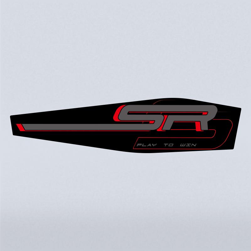 For 2025 CFMOTO 750SR-S Fixed Wing Stickers 3M Adhesive High-Density Vinyl Precision-Cut Anti-Slip Mod Parts