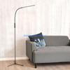 Y5GD Remote Control Dimmable Standing Light US Plug LED Floor Lamp 12W Flexible Gooseneck for Touch Dimming for Study Living
