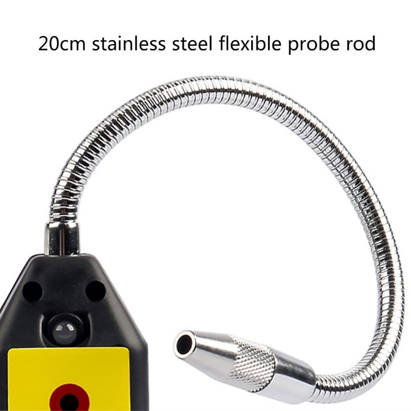 Refrigerant LeakDetector Halogen LeakDetector Freons GasLeakage Tester HVAC Air ConditionR22 R410A R134A R1234YF